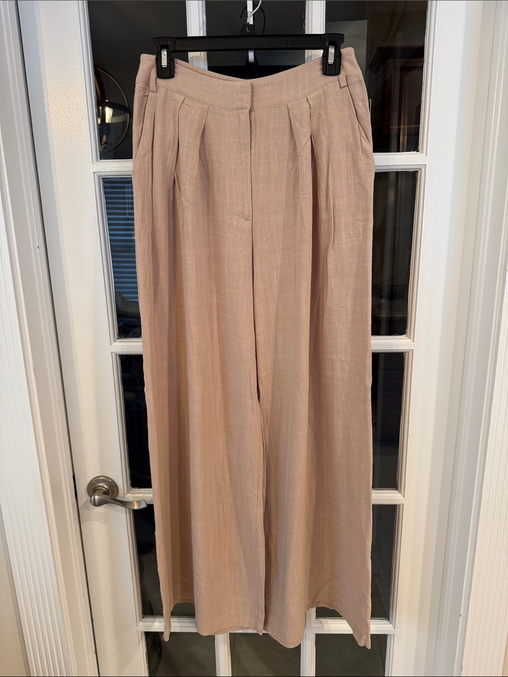 Big Waterblue Sky Khaki wide legs by lizard ticket size medium